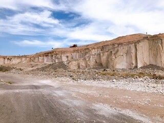 [Peru] View of The sillar route Quarry  (Arequipa)