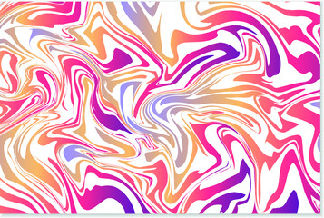 Abstract bright multicolored background. Liquid marble mixed oil paints