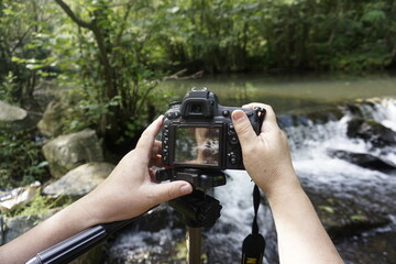photographer taking pictures
