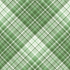 Seamless pattern in awesome light and dark green colors for plaid, fabric, textile, clothes, tablecloth and other things. Vector image. 2