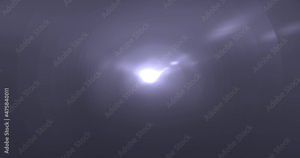 Poster a computer animation of flickering volumetric light in the fog