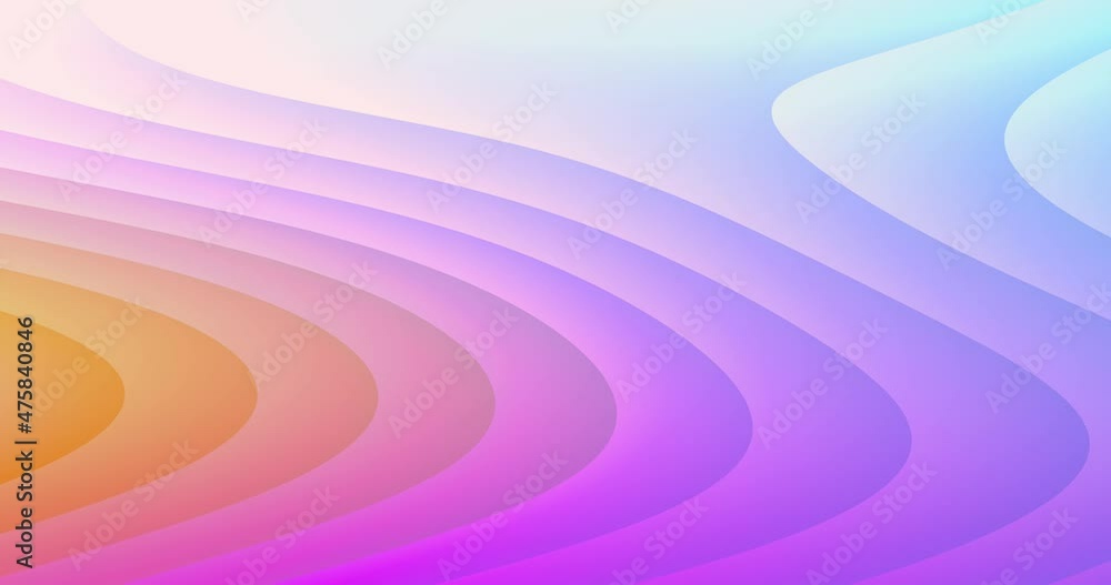 Poster an abstract background animation of wavy shapes