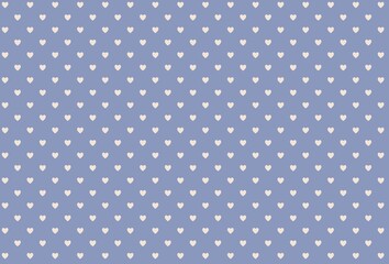 small hearts seamless pattern background - illustration 