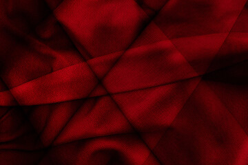 Folded silk fabric cloth with texture for luxurious background