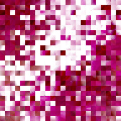 Fototapeta premium Optical low poly pixel grid dye blur texture background. Seamless washed out geometric ombre effect. 80s style retro square shape pattern. High resolution funky beach wear fashion textile tile.