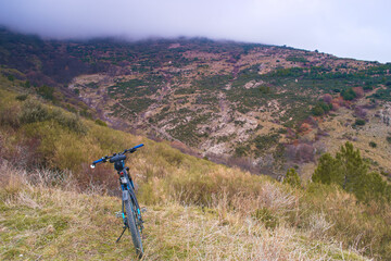 rower góry krajobraz widok skały