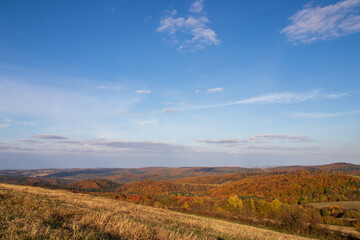 Obraz premium autumn landscape in the mountains