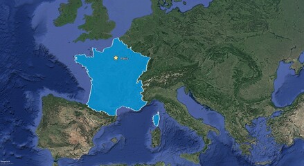 France,europa,world,map,paris,illustration
