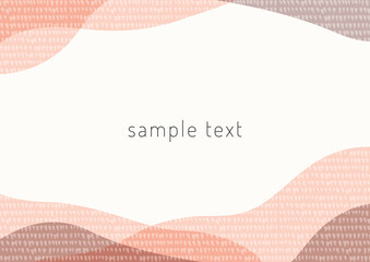 北欧風のフレーム・背景素材