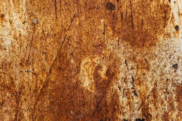 Rusty iron metal surface textured background