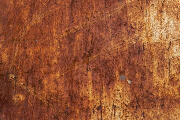 Patterned backdrop with rusted iron metal surface