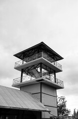 lifeguard tower on the beach