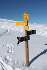 Panneau - Mont Bisanne