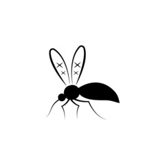 mosquito logo vector template