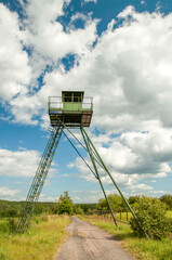 The Iron Curtain at Czech - Austrian borders, south Moravia. The Iron Curtain Trail. The EuroVelo 13