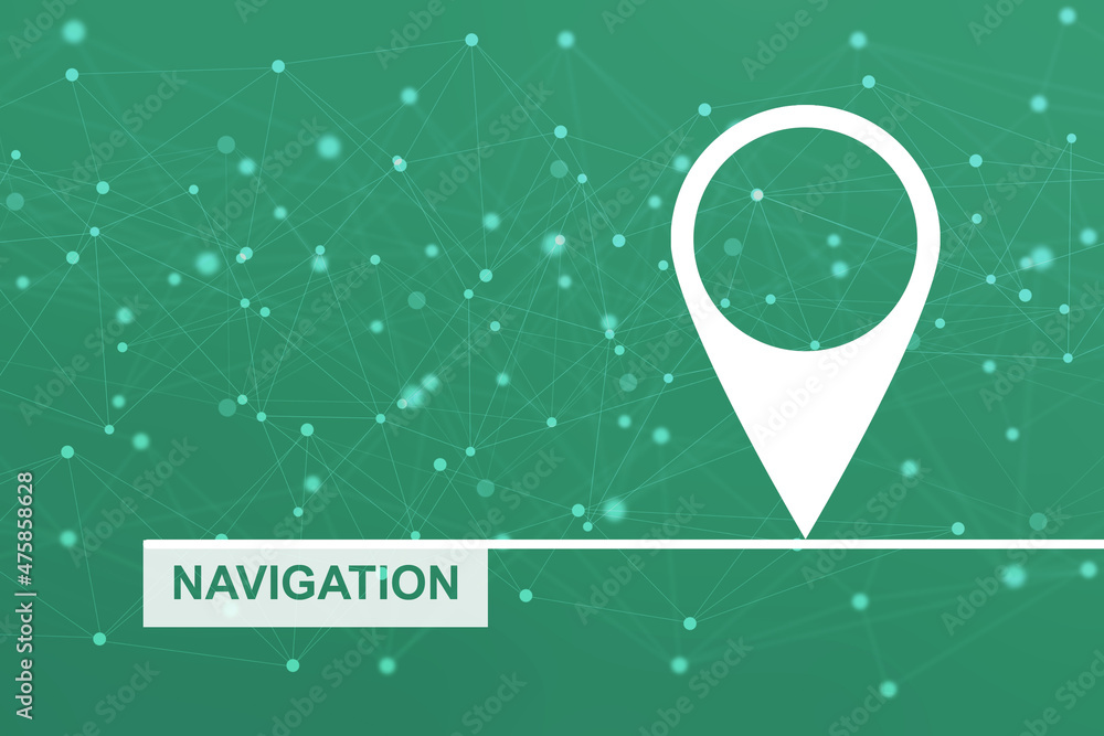  2d rendering red map pointer