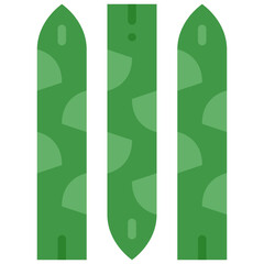 asparagus flat icon