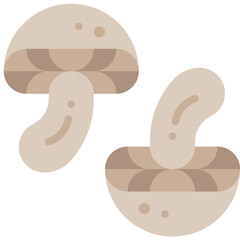 mushroom flat icon