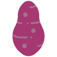 sweet potato flat icon