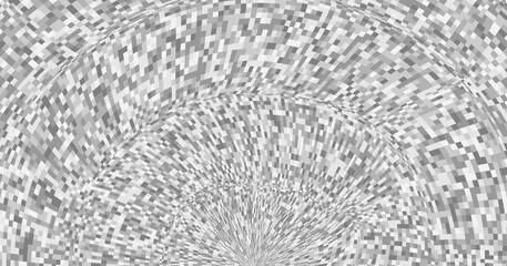 touch circle ripple abstract wavy grey squares vector background