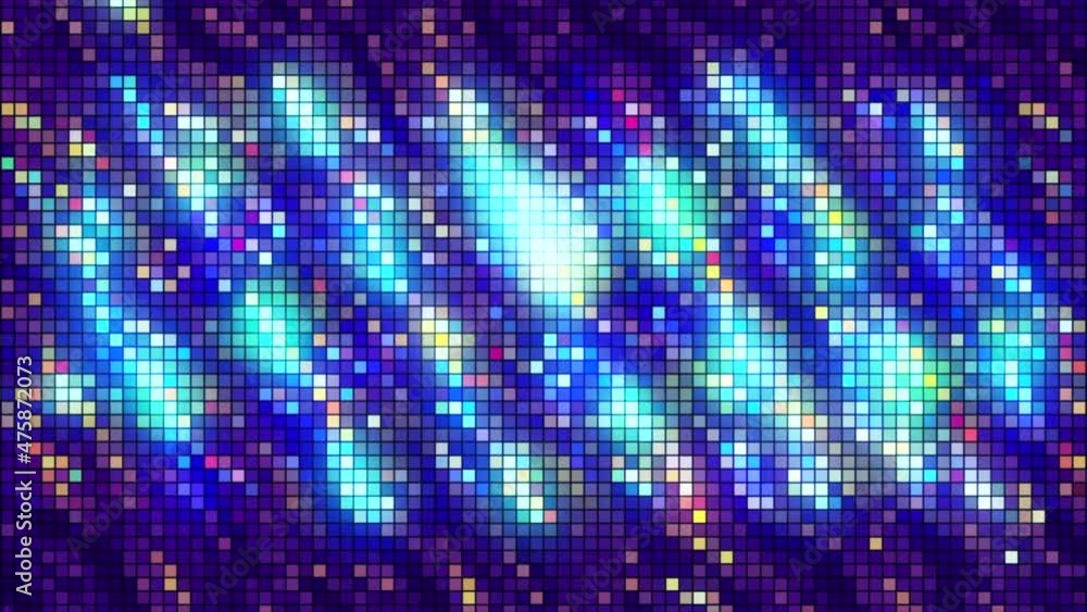 Poster purple glitter festive defocused lights background. motion. brilliant magic pattern with shimmering 