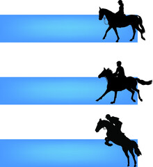 equestrian sports banner