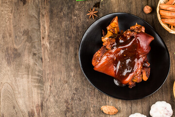 Chinese Food: Braised Pork Knuckle
