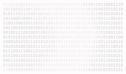 Background of zeros and ones. Machinery language. Vector stock illustration.