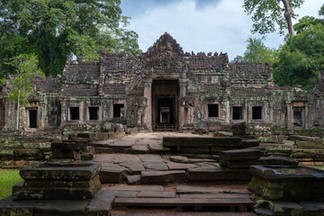 Ta Som, Siem Reap, Cambodia - a remarkable temple with it's reconstructed front gate