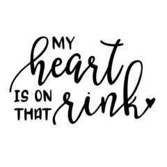 my heart is on that pink background inspirational quotes typography lettering design