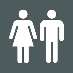 Girls and boys restroom sign. men and women restroom icon. toilet icon sign symbol. vector illustration.