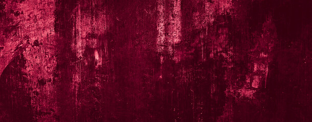 dark red scary grunge abstract concrete wall texture background
