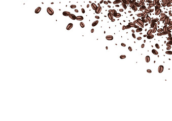 Brown EspressoCoffee Sketch Vector White