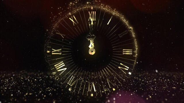 New Year Countdown Clock - Happy New Year