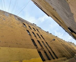 SAINT-PETERSBURG - 2021. Buildings facades. 