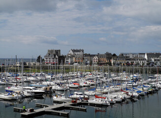 Fototapeta na wymiar Marina von Concarneau, Bretagne