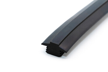 Rubber Epdm profile bundle, on white background