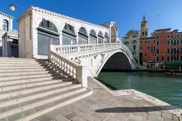 Rialto Bridge in beautiful Venice, Italy