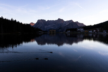 Lake in the mountains