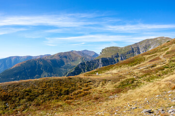 Fototapeta na wymiar Majestic rocks in Tatra Mountains