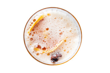 christmas mulled wine cocktail sparkling, grog wine spices new year drink sweet beverage copy space...