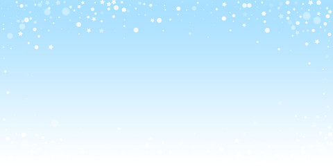 Magic stars random Christmas background. Subtle fl