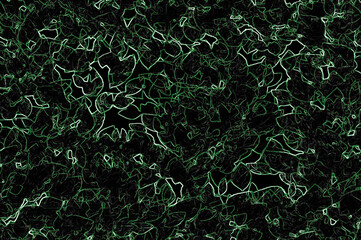 Green abstract design, Christmas light texture, wallpaper seamless pattern, glowing illustration