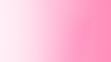 Dot pink pattern gradient texture background. Abstract pop art halftone and retro style.