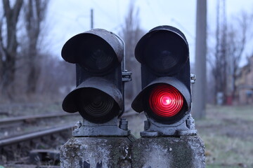 railway traffic light,