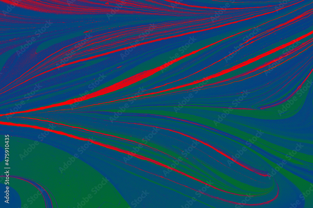 Poster abstract vibrant backdrop with multicolored lines