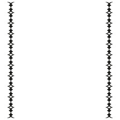 Ornament text frame icon. Simple style big sale poster background symbol. Logo design element. Ornament text frame t-shirt printing. Vector for sticker.