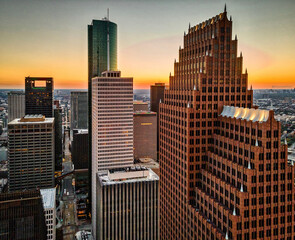 Houston Texas Skyscrapers