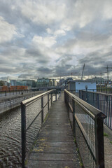 Docklands, Spencer Dock, Capital Dock,  Sir John Rogerson's Quay, City Quay, Custom House,...