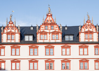 Obraz premium Old building facade in Europe